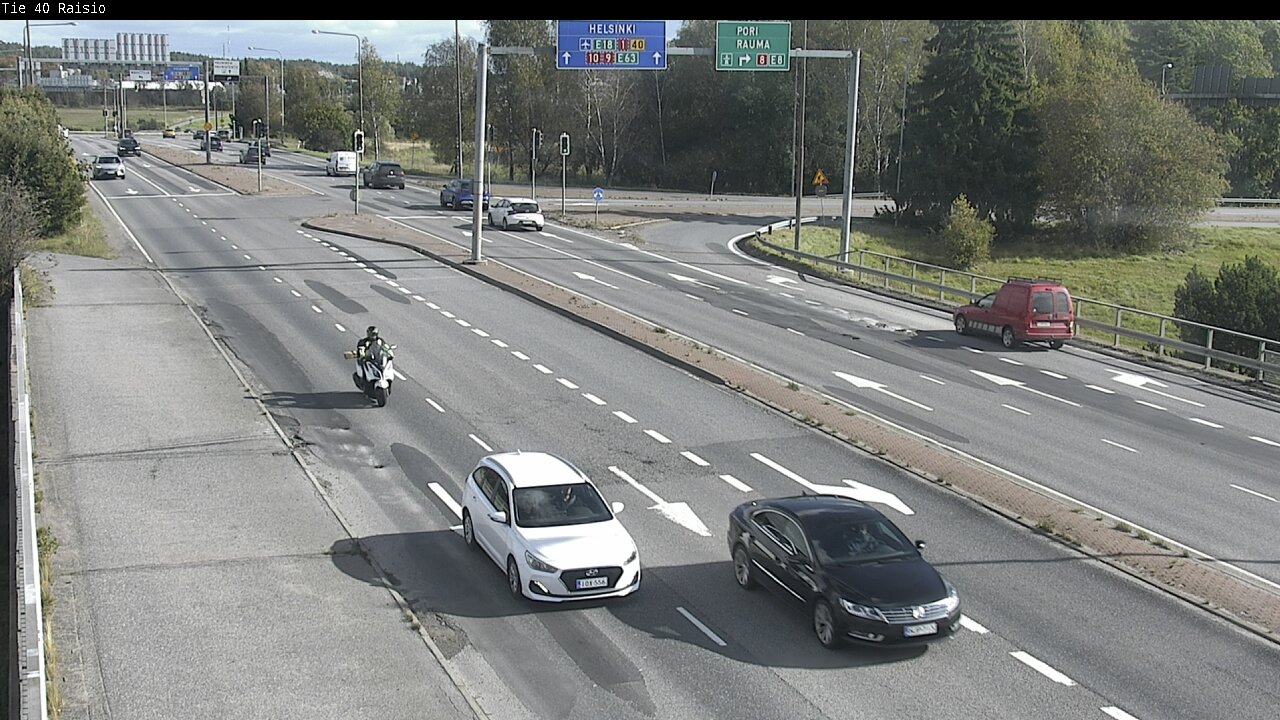 Weather Camera Image Road 40 Raisio, Raisio, Varsinais-Suomi