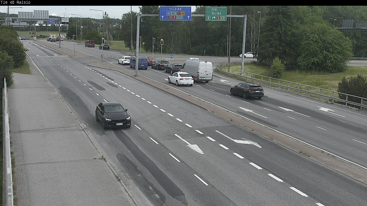 Weather Camera Image Road 40 Raisio, Raisio, Varsinais-Suomi