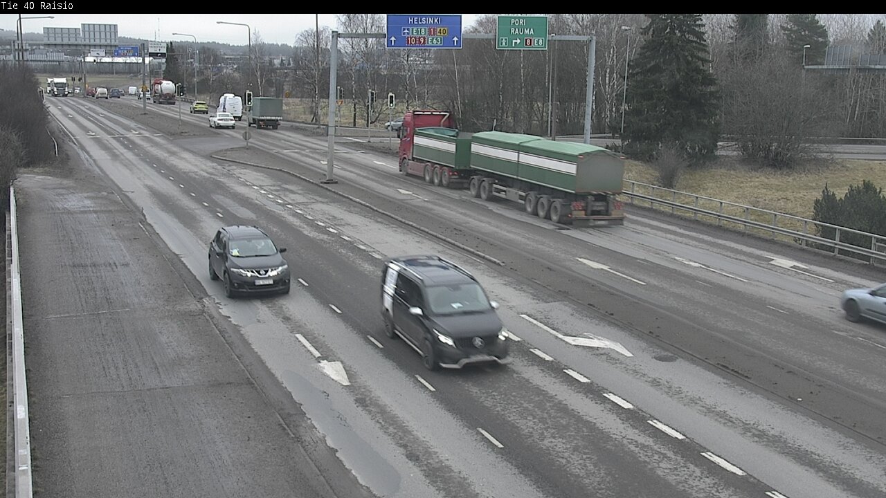 Weather Camera Image Väg 40 Reso, Raisio, Varsinais-Suomi