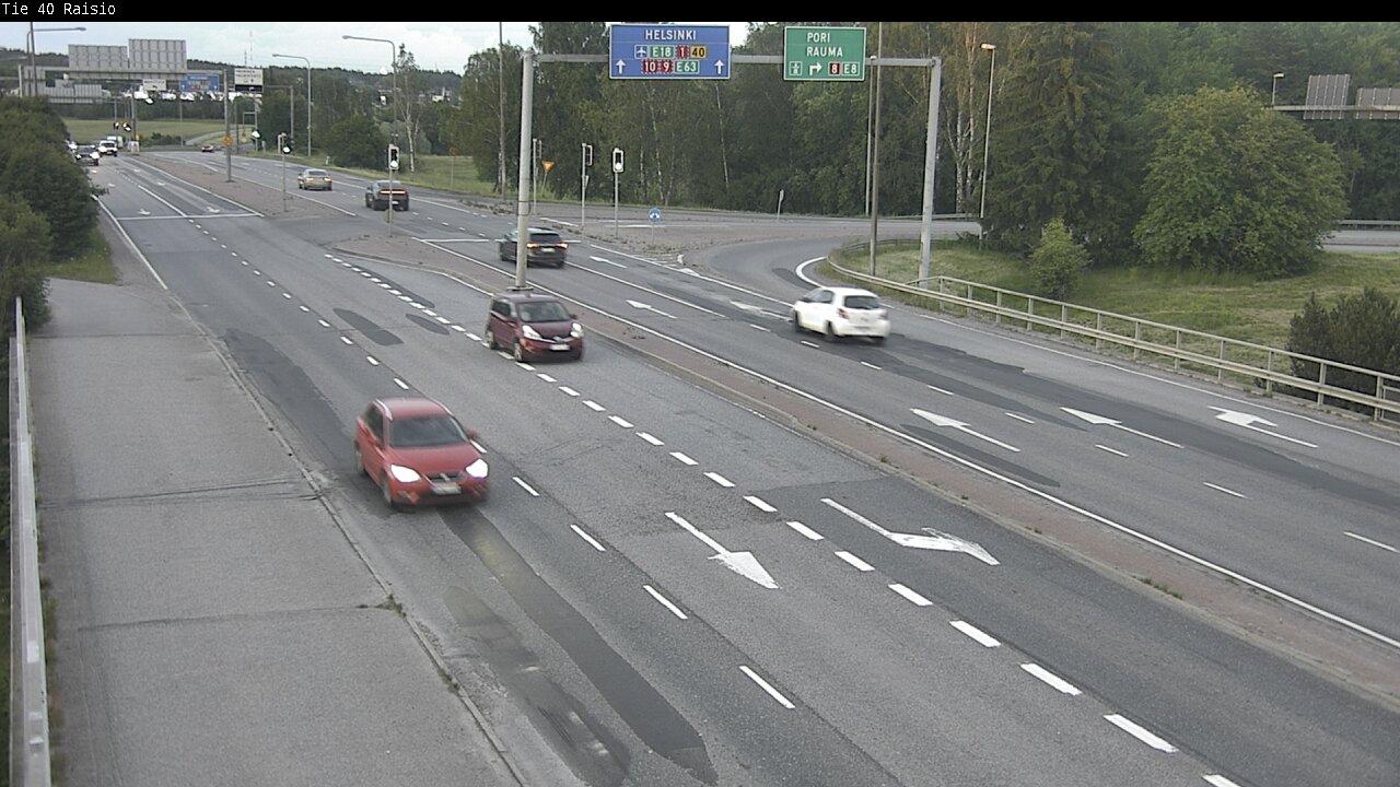 Weather Camera Image Road 40 Raisio, Raisio, Varsinais-Suomi