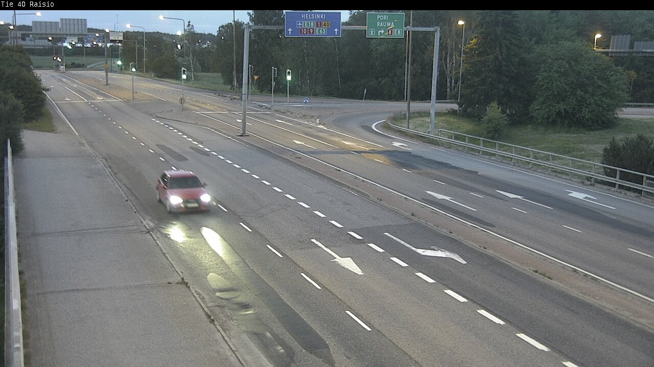 Weather Camera Image Road 40 Raisio, Raisio, Varsinais-Suomi