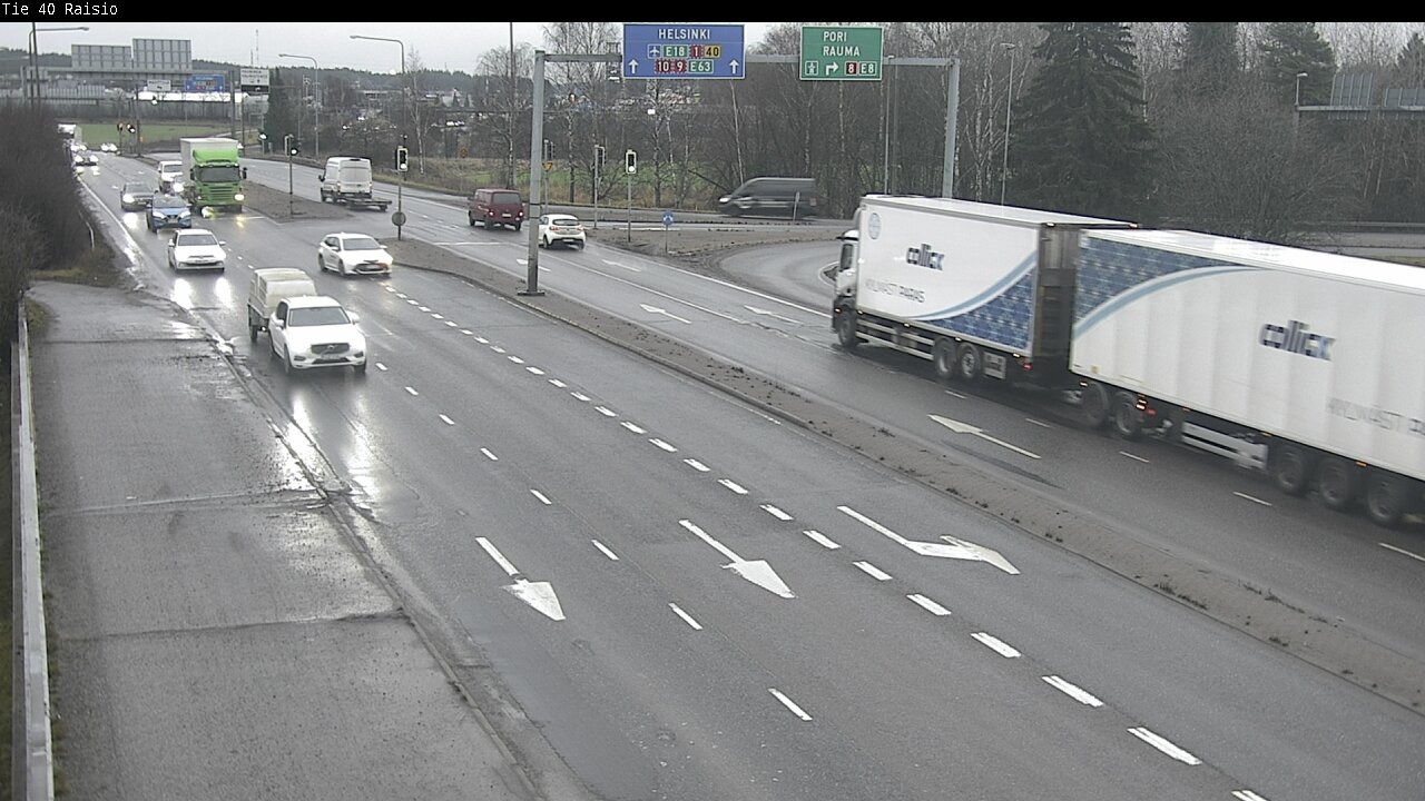 Weather Camera Image Väg 40 Reso, Raisio, Varsinais-Suomi