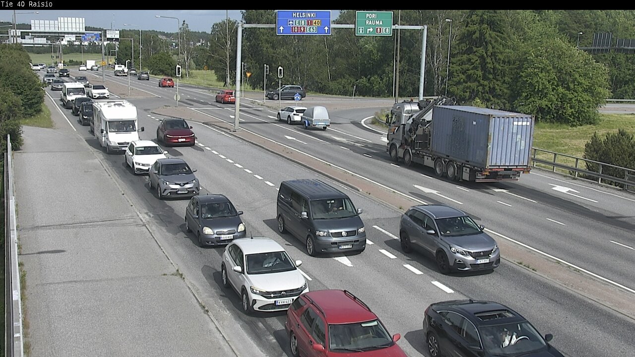 Weather Camera Image Road 40 Raisio, Raisio, Varsinais-Suomi
