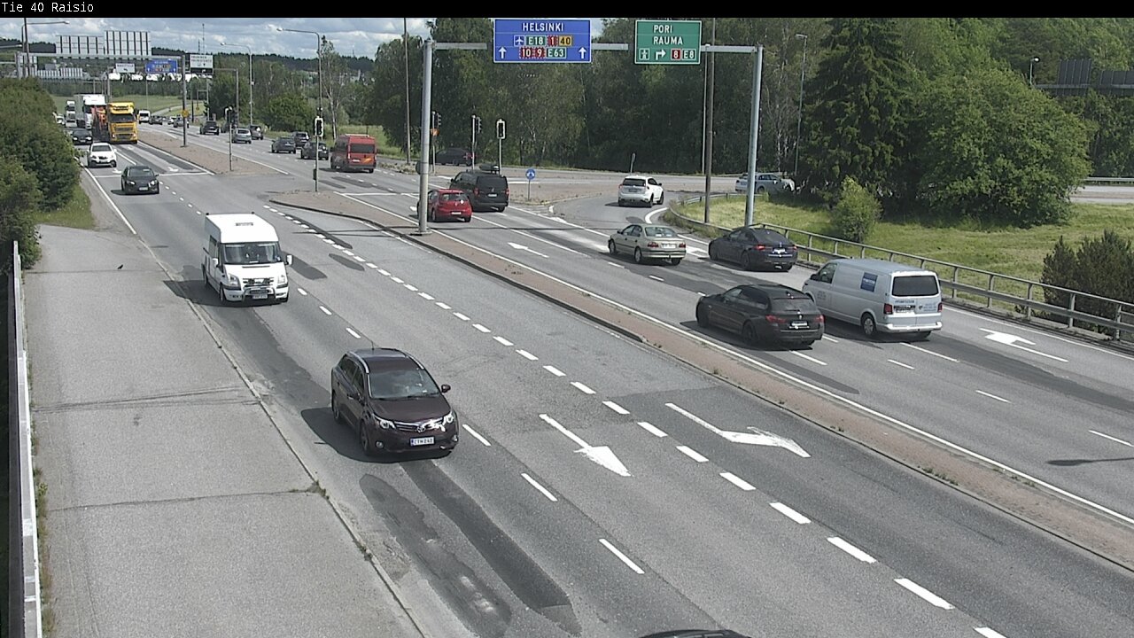 Kelikamerat Kuva Tie 40 Raisio, Raisio, Varsinais-Suomi