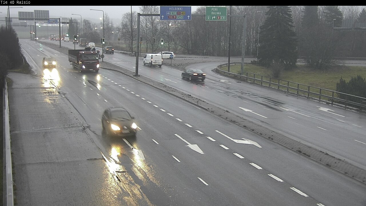Weather Camera Image Väg 40 Reso, Raisio, Varsinais-Suomi