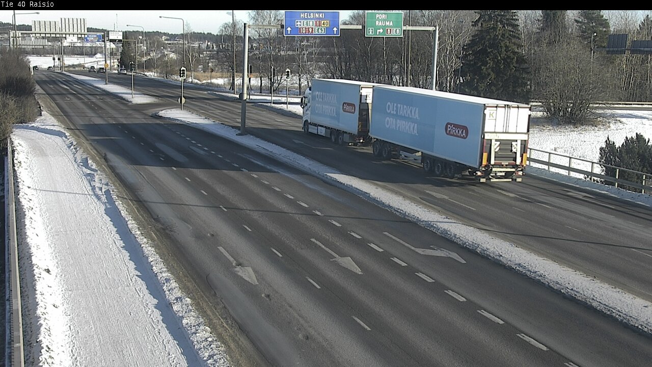 Weather Camera Image Road 40 Raisio, Raisio, Varsinais-Suomi