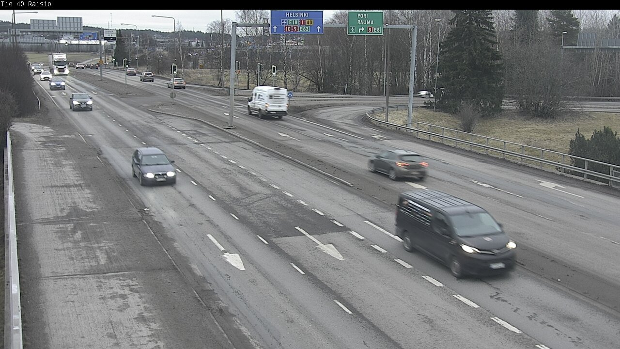 Kelikamerat Kuva Tie 40 Raisio, Raisio, Varsinais-Suomi