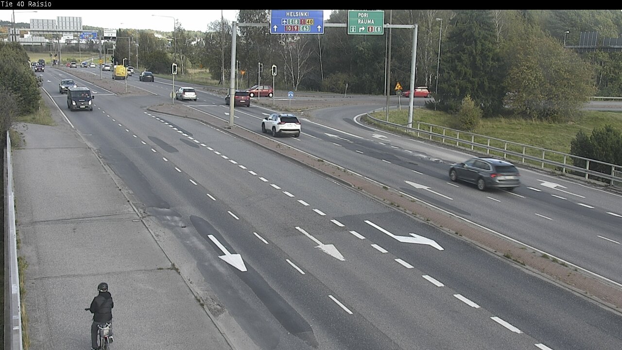 Weather Camera Image Väg 40 Reso, Raisio, Varsinais-Suomi