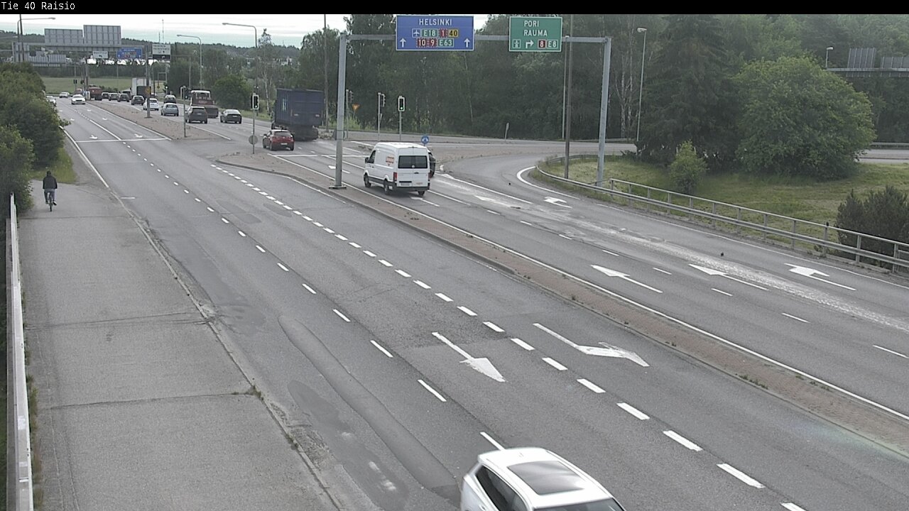 Weather Camera Image Väg 40 Reso, Raisio, Varsinais-Suomi