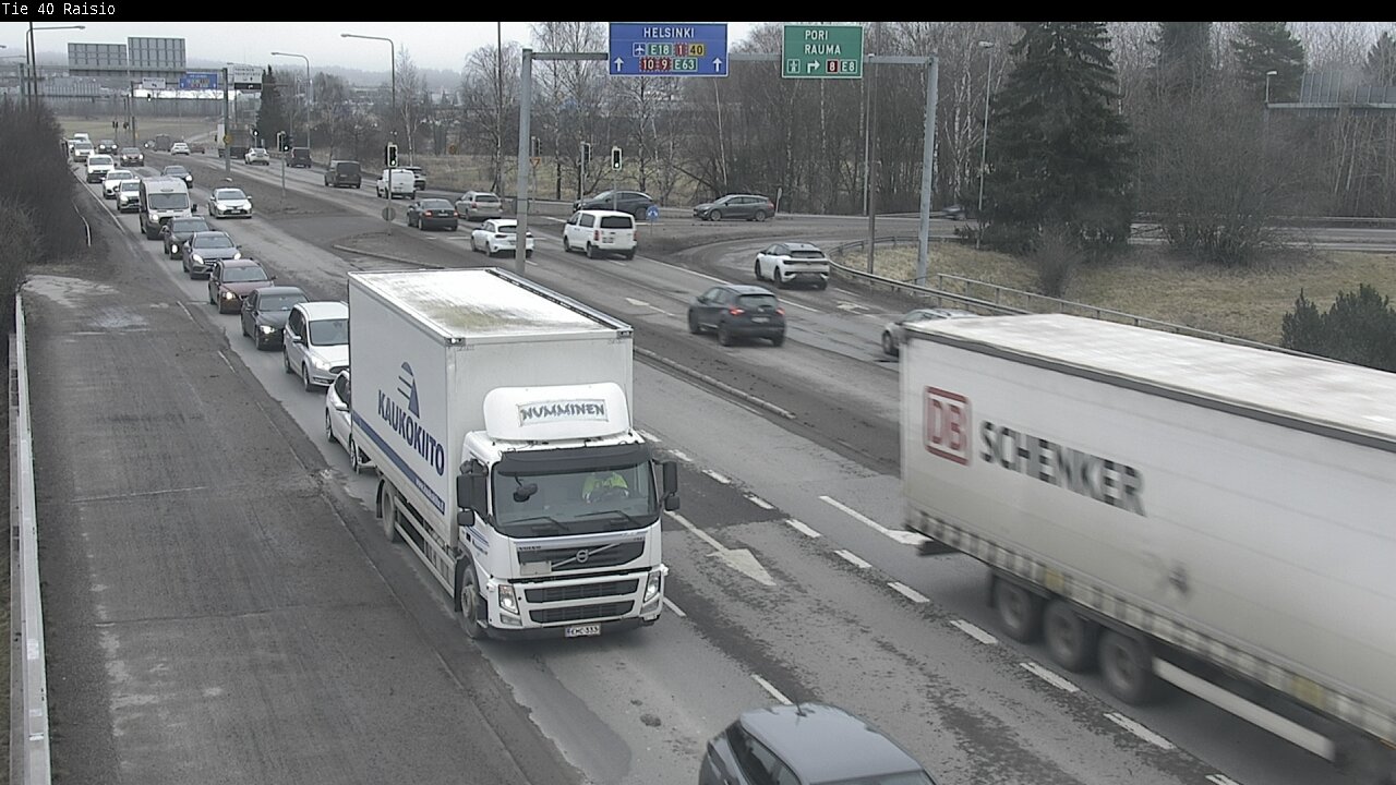 Weather Camera Image Väg 40 Reso, Raisio, Varsinais-Suomi