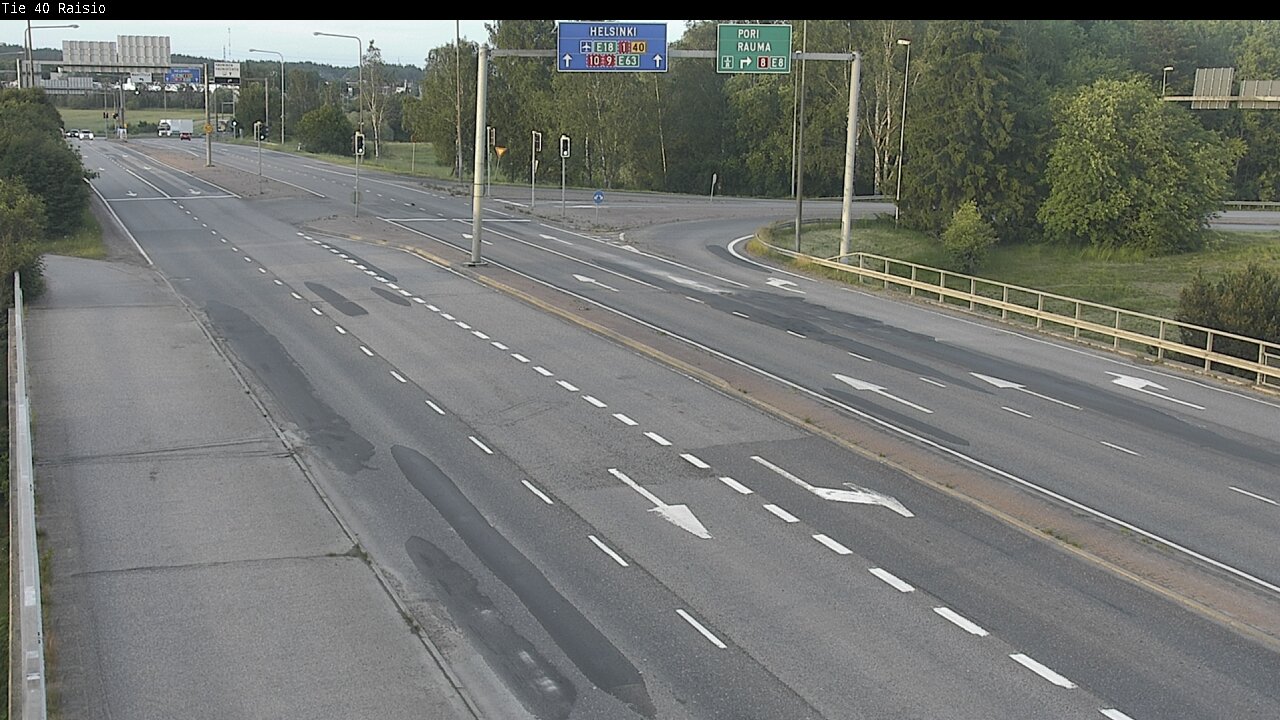 Kelikamerat Kuva Tie 40 Raisio, Raisio, Varsinais-Suomi