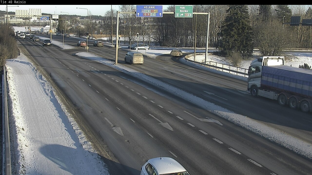 Weather Camera Image Road 40 Raisio, Raisio, Varsinais-Suomi