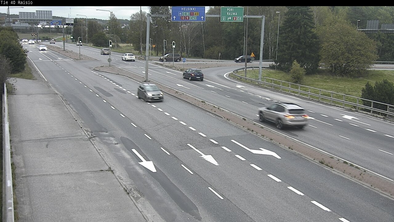 Kelikamerat Kuva Tie 40 Raisio, Raisio, Varsinais-Suomi