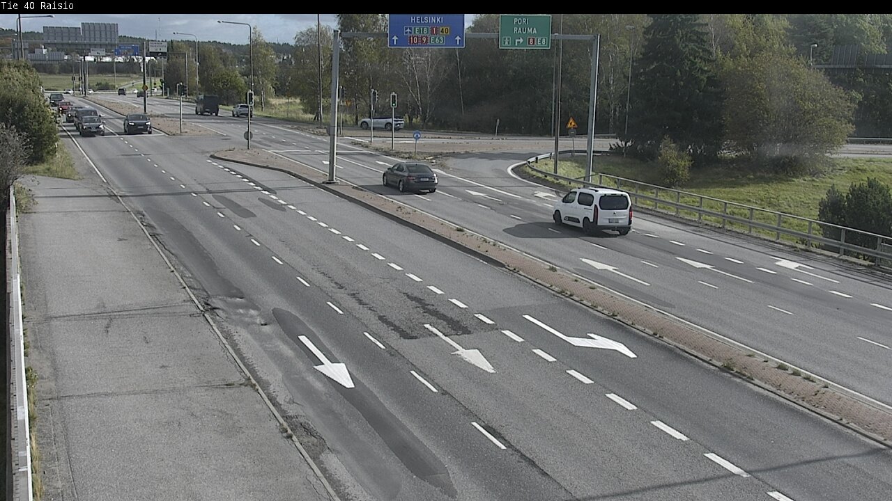 Weather Camera Image Road 40 Raisio, Raisio, Varsinais-Suomi