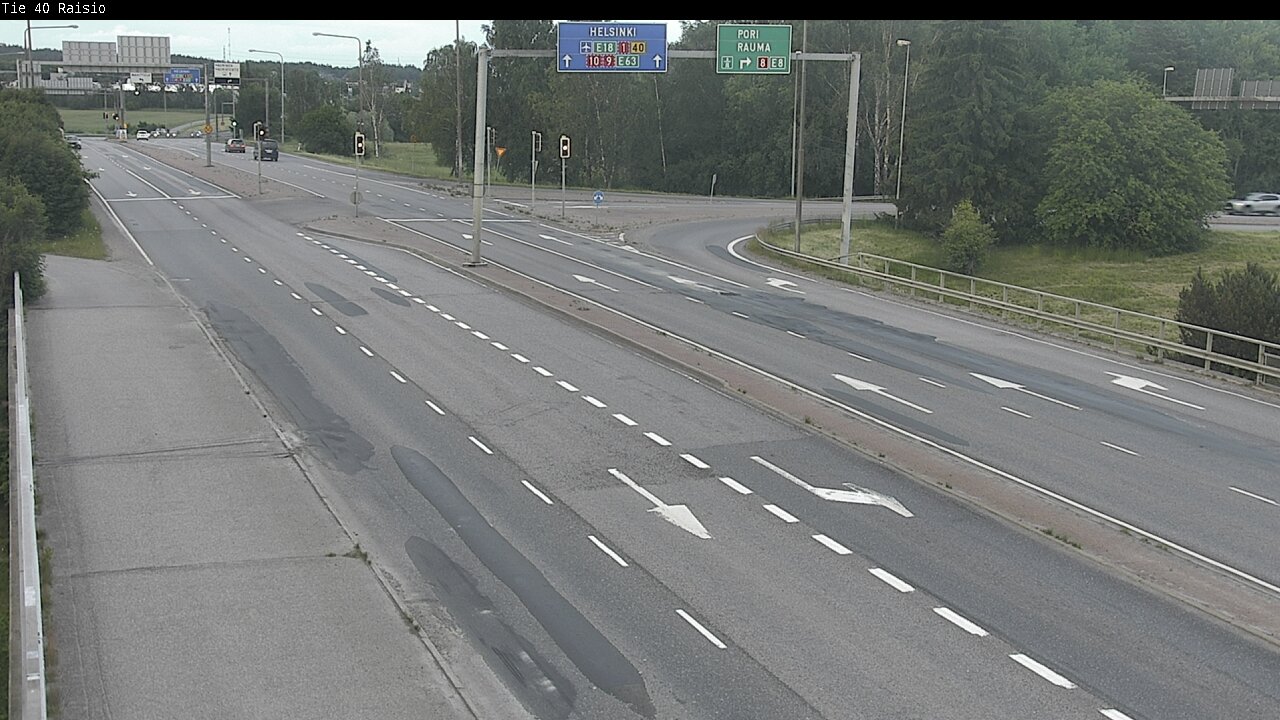 Weather Camera Image Road 40 Raisio, Raisio, Varsinais-Suomi