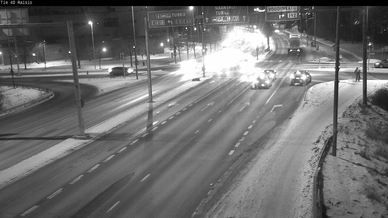 Weather Camera Image Road 40 Raisio, Raisio, Varsinais-Suomi