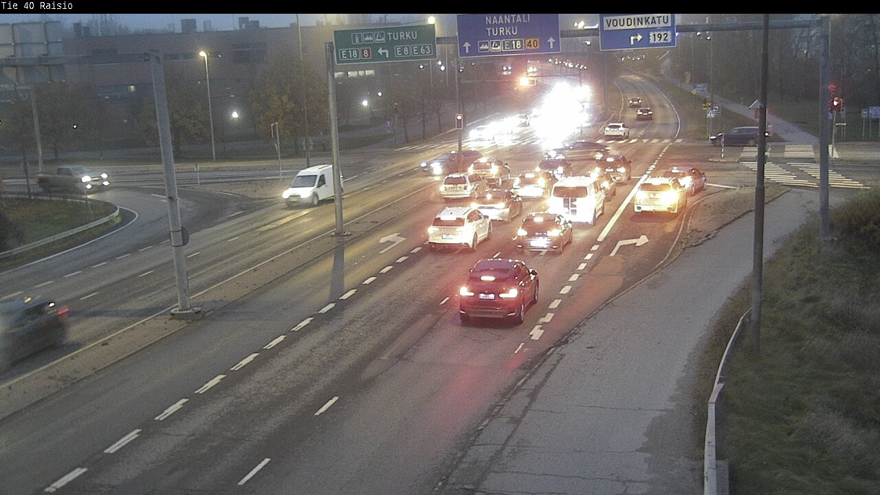 Kelikamerat Kuva Tie 40 Raisio, Raisio, Varsinais-Suomi