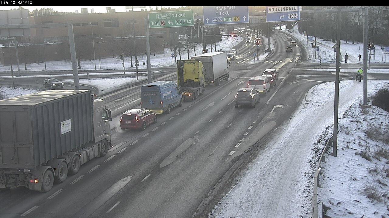 Weather Camera Image Road 40 Raisio, Raisio, Varsinais-Suomi