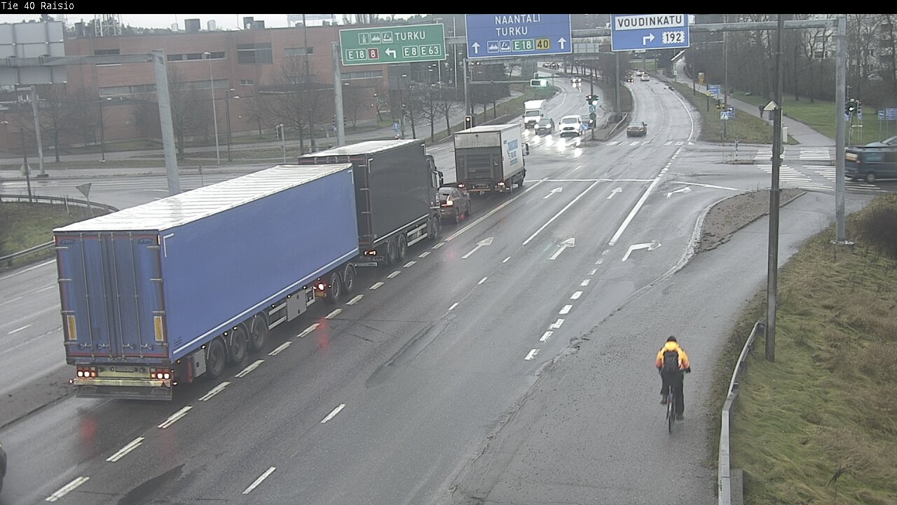 Weather Camera Image Väg 40 Reso, Raisio, Varsinais-Suomi