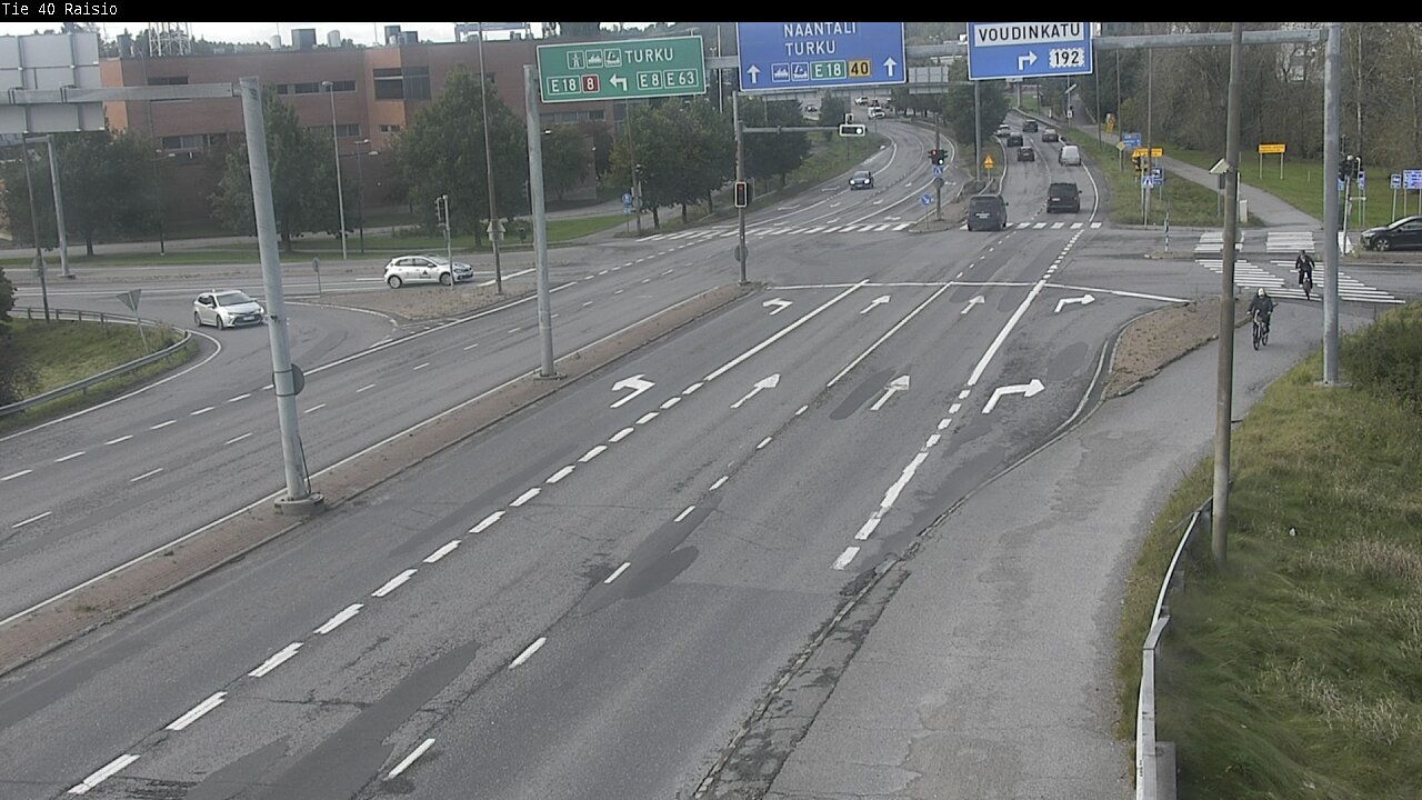 Weather Camera Image Road 40 Raisio, Raisio, Varsinais-Suomi