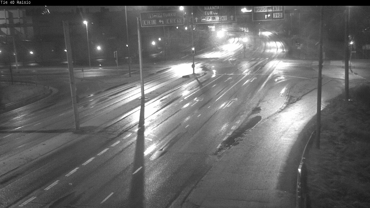 Weather Camera Image Väg 40 Reso, Raisio, Varsinais-Suomi