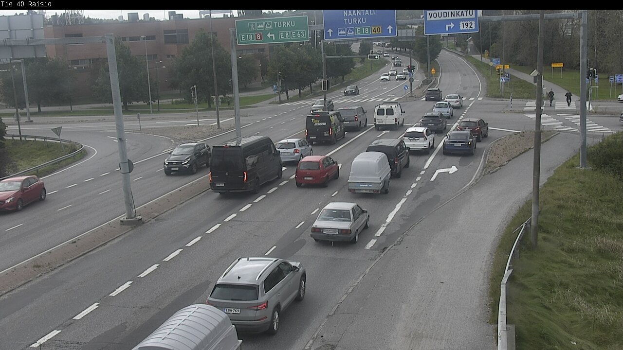 Weather Camera Image Road 40 Raisio, Raisio, Varsinais-Suomi
