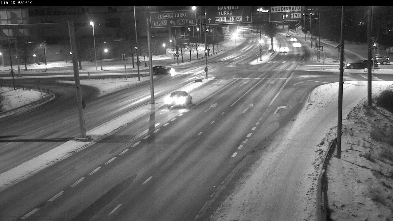 Weather Camera Image Road 40 Raisio, Raisio, Varsinais-Suomi