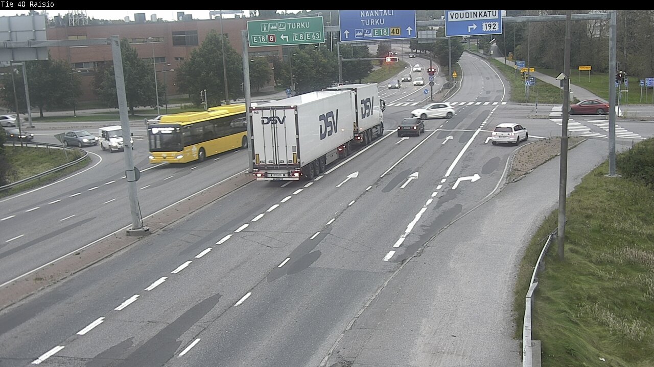 Weather Camera Image Road 40 Raisio, Raisio, Varsinais-Suomi