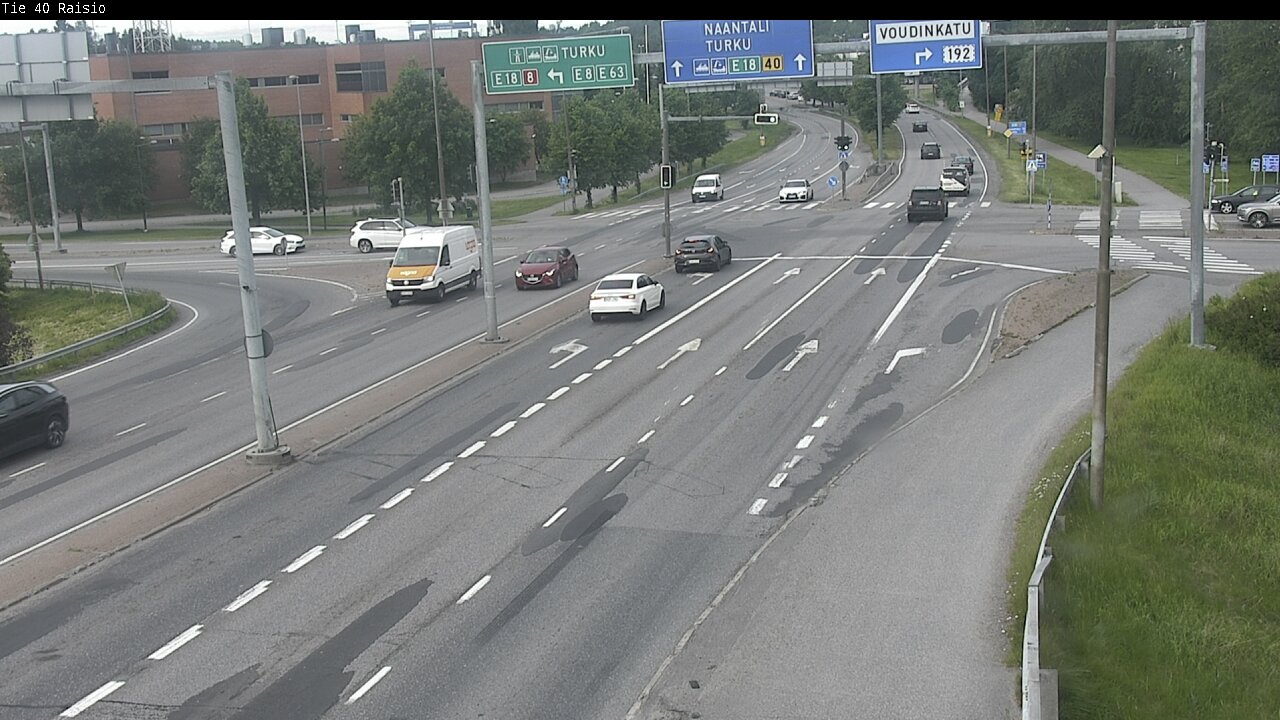Weather Camera Image Väg 40 Reso, Raisio, Varsinais-Suomi