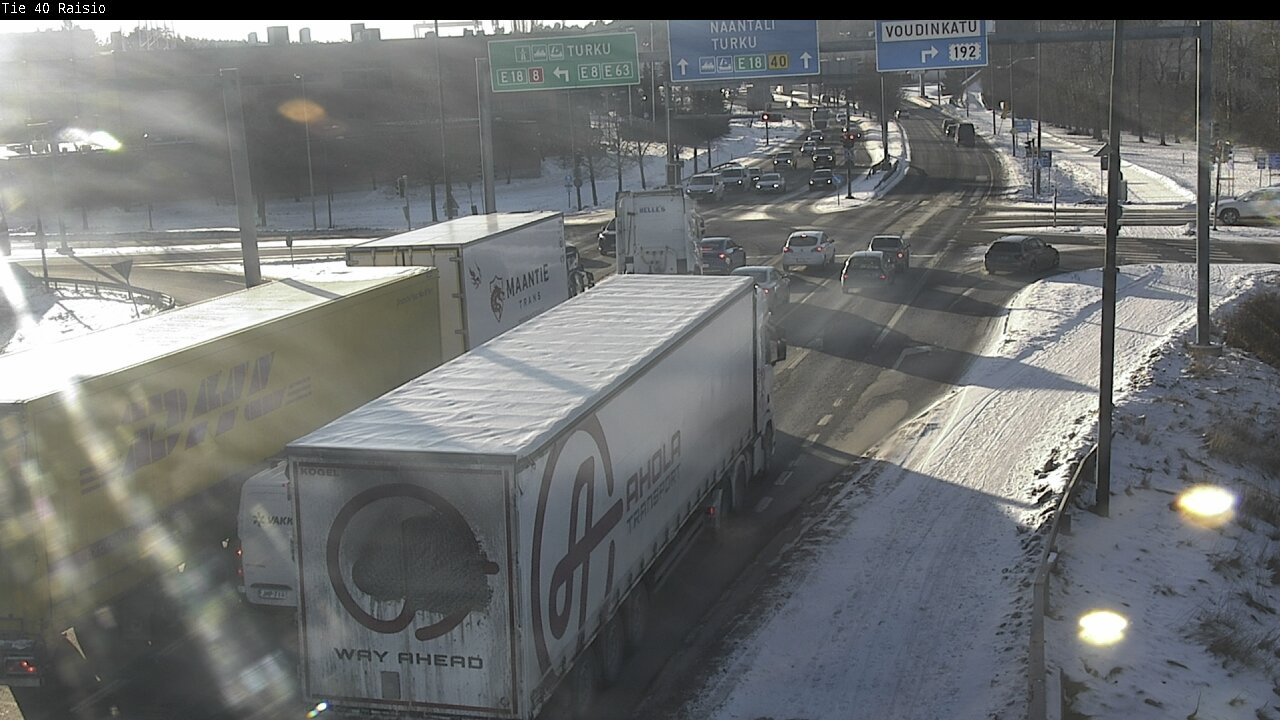 Kelikamerat Kuva Tie 40 Raisio, Raisio, Varsinais-Suomi