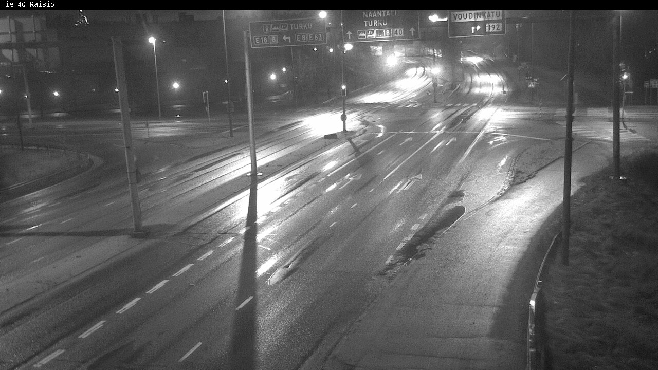 Weather Camera Image Väg 40 Reso, Raisio, Varsinais-Suomi