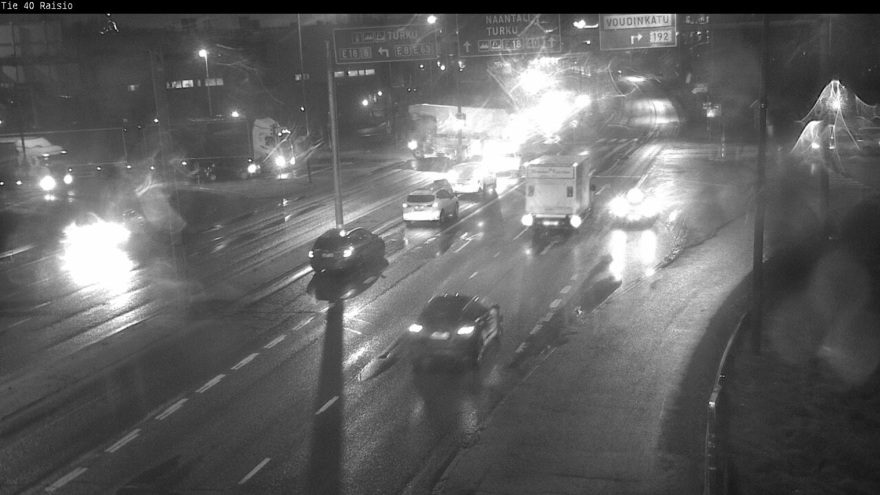 Weather Camera Image Väg 40 Reso, Raisio, Varsinais-Suomi
