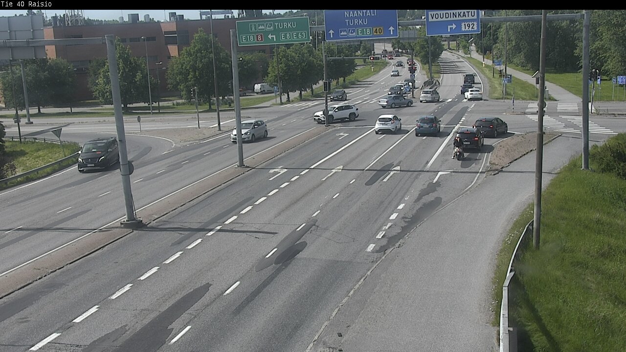 Weather Camera Image Väg 40 Reso, Raisio, Varsinais-Suomi
