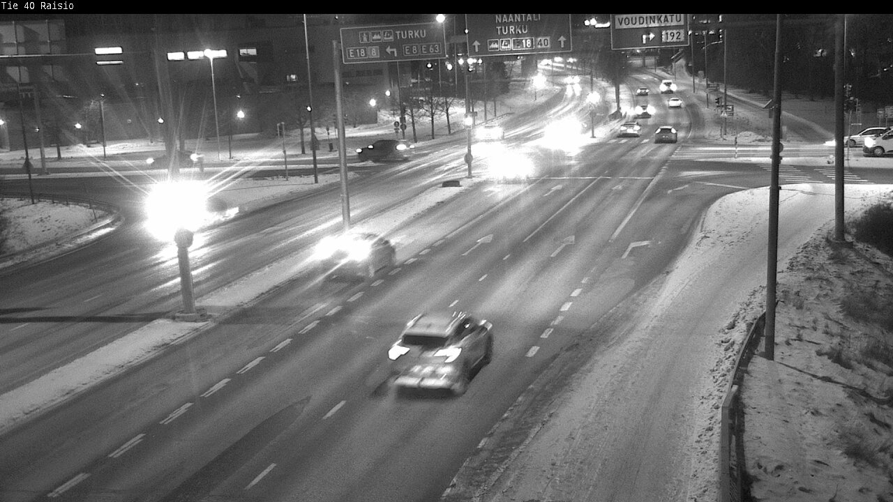 Weather Camera Image Road 40 Raisio, Raisio, Varsinais-Suomi