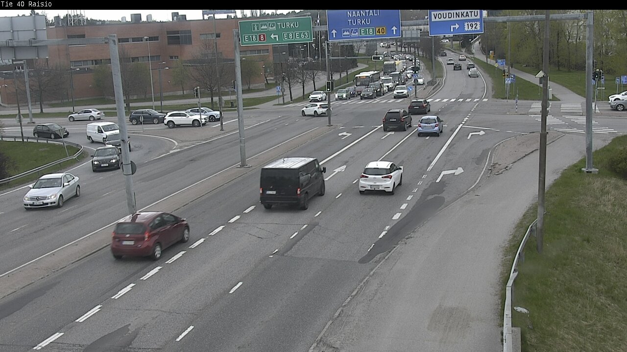 Weather Camera Image Road 40 Raisio, Raisio, Varsinais-Suomi