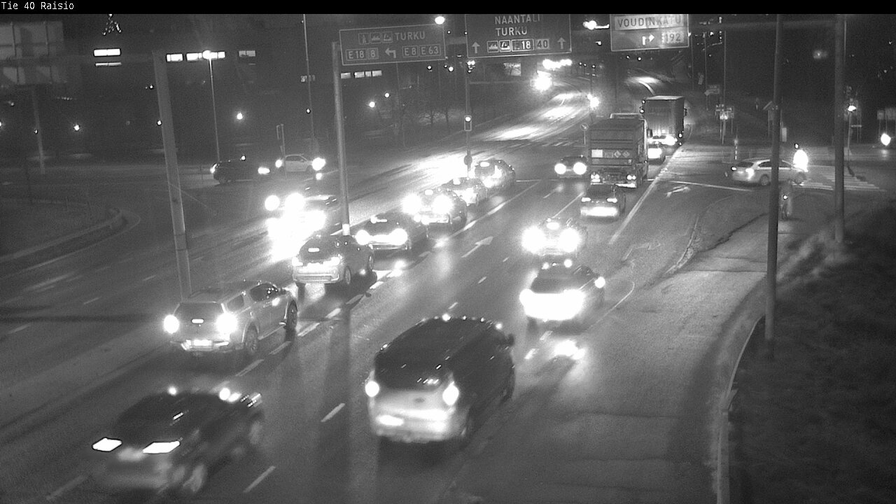 Weather Camera Image Väg 40 Reso, Raisio, Varsinais-Suomi