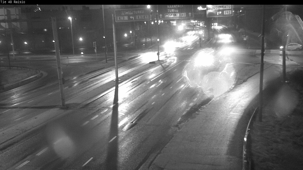 Weather Camera Image Väg 40 Reso, Raisio, Varsinais-Suomi