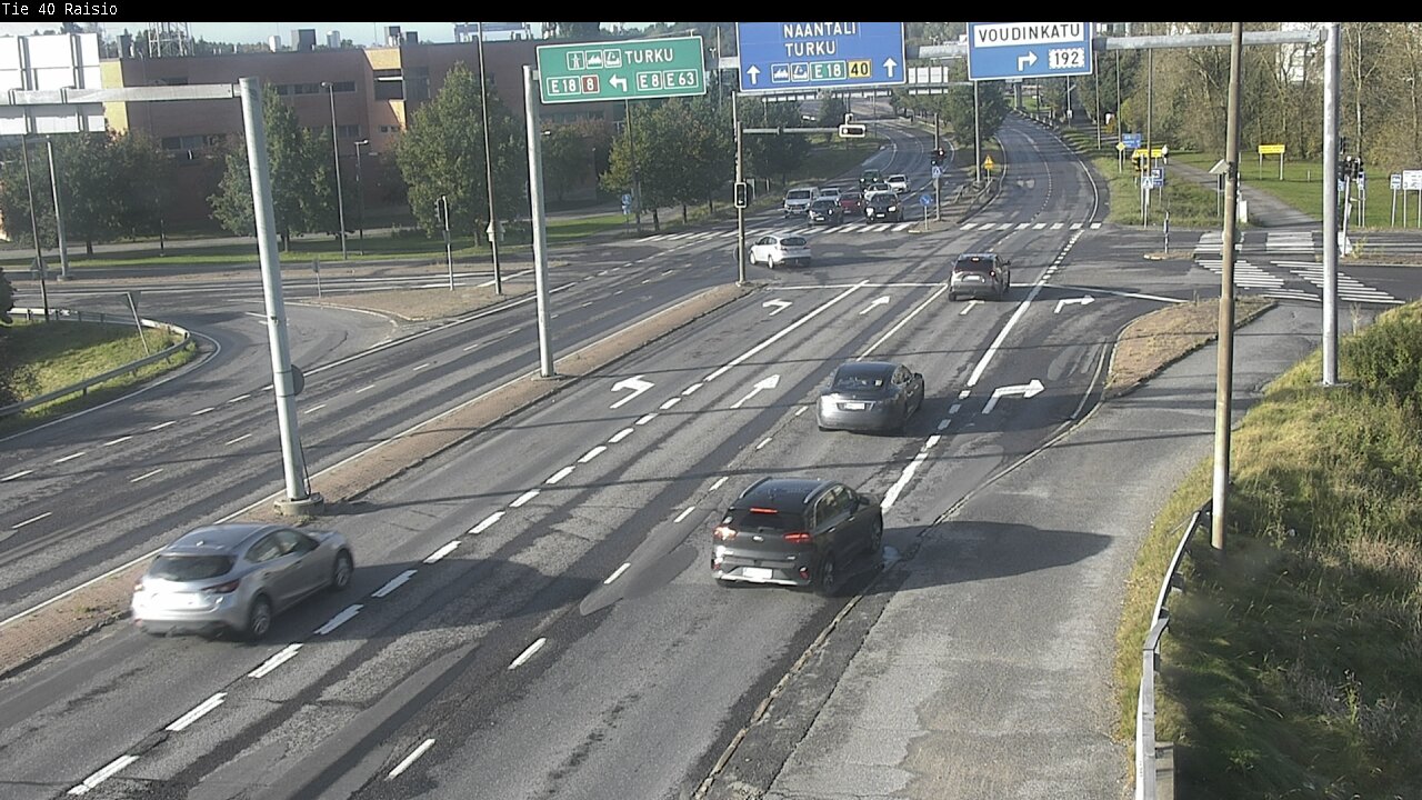 Weather Camera Image Road 40 Raisio, Raisio, Varsinais-Suomi