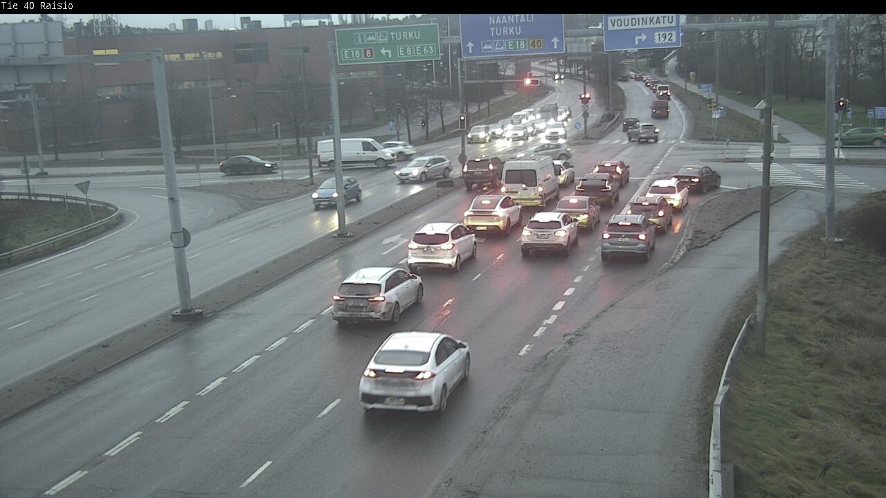 Weather Camera Image Väg 40 Reso, Raisio, Varsinais-Suomi