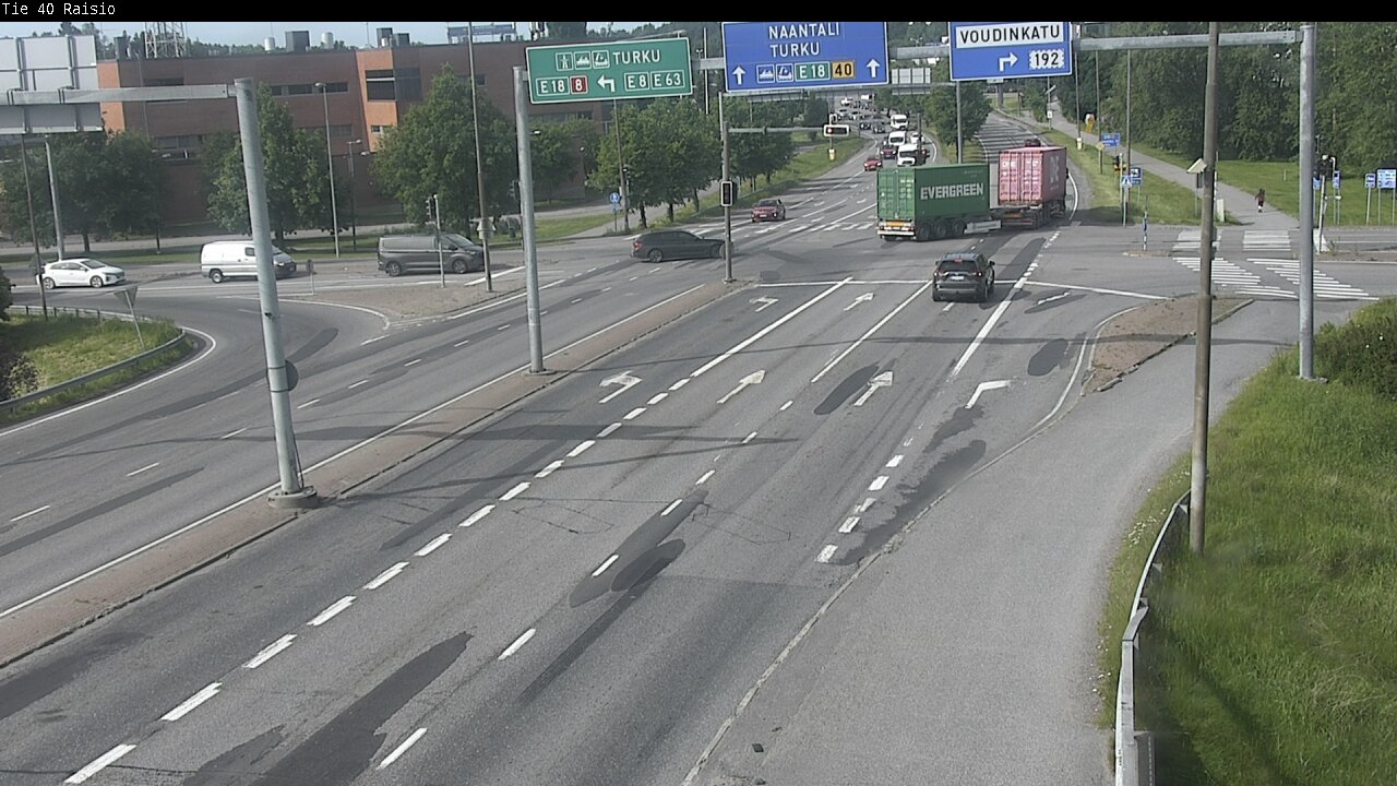 Weather Camera Image Väg 40 Reso, Raisio, Varsinais-Suomi