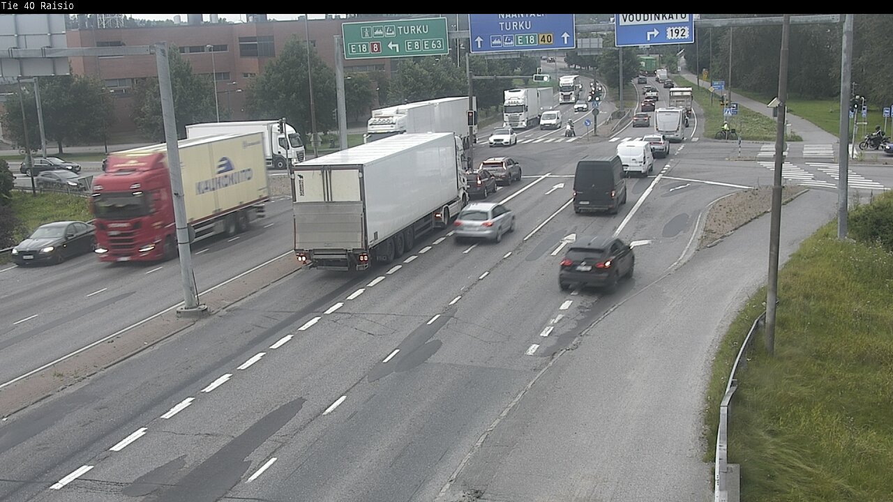 Weather Camera Image Road 40 Raisio, Raisio, Varsinais-Suomi