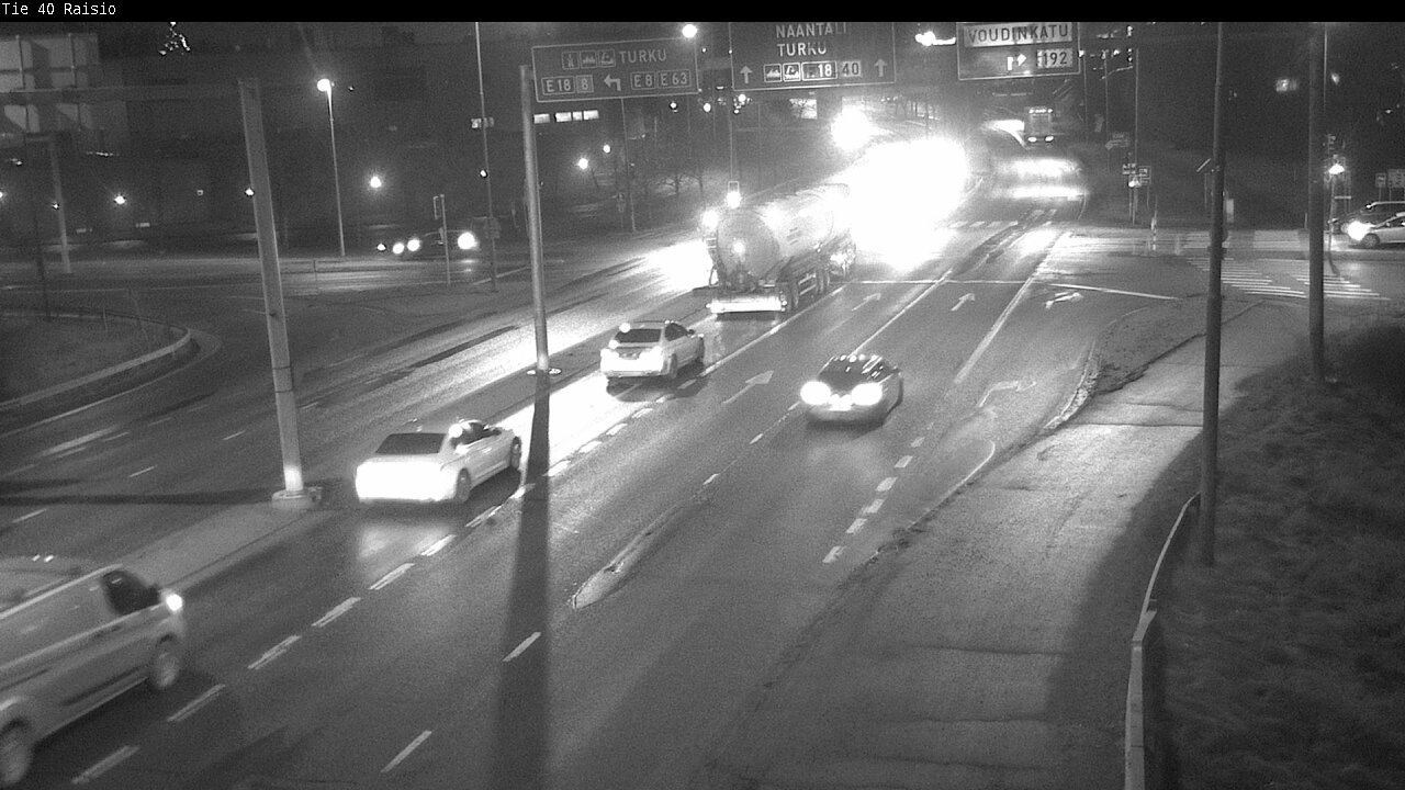 Weather Camera Image Väg 40 Reso, Raisio, Varsinais-Suomi