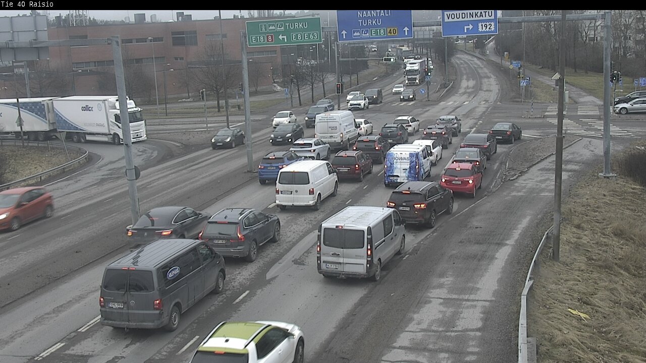 Weather Camera Image Road 40 Raisio, Raisio, Varsinais-Suomi