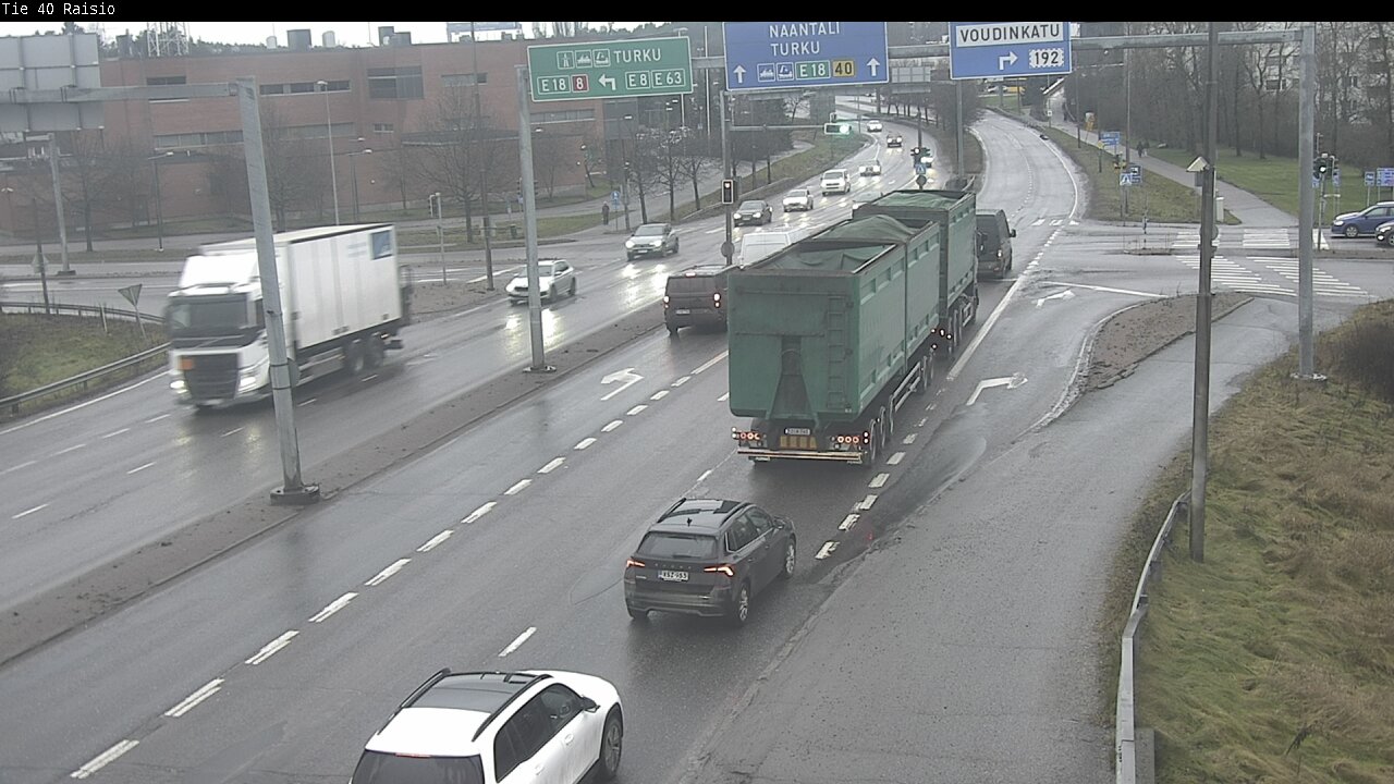 Weather Camera Image Väg 40 Reso, Raisio, Varsinais-Suomi
