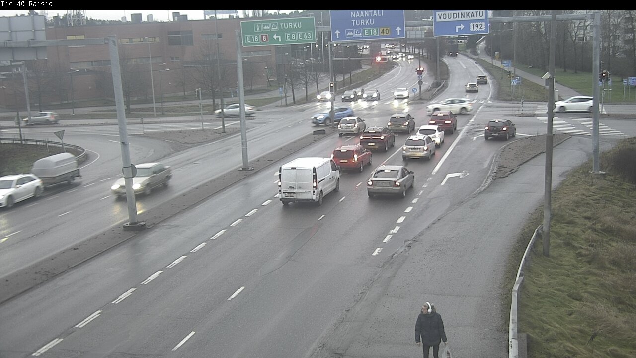 Weather Camera Image Väg 40 Reso, Raisio, Varsinais-Suomi
