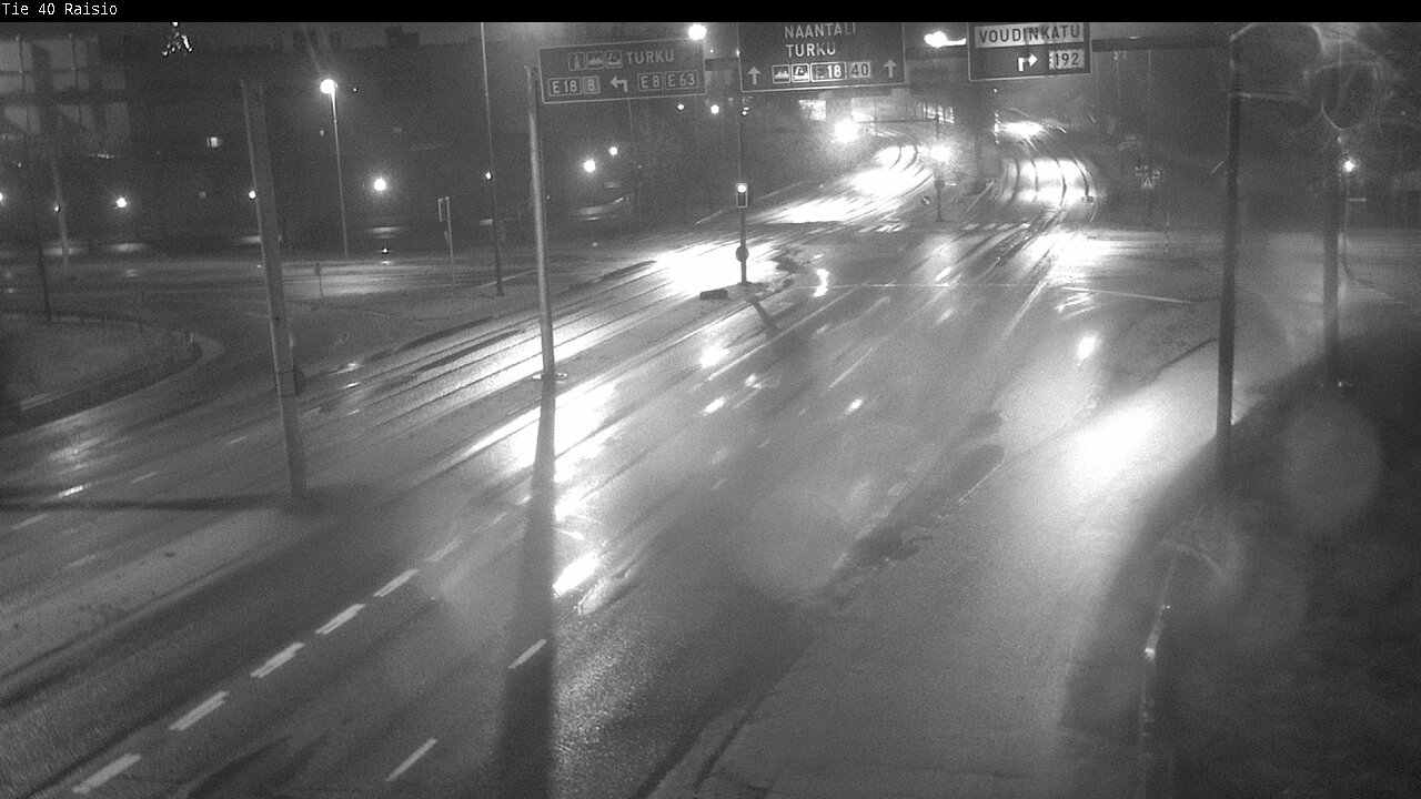 Weather Camera Image Väg 40 Reso, Raisio, Varsinais-Suomi