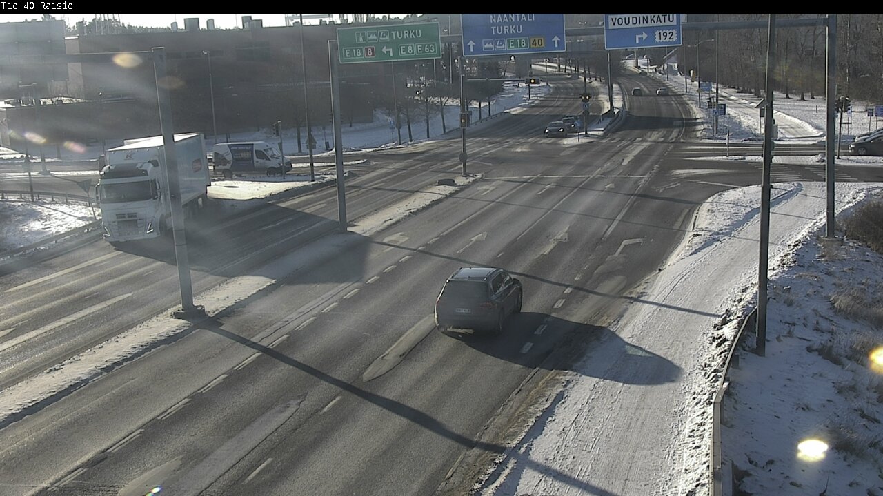 Weather Camera Image Road 40 Raisio, Raisio, Varsinais-Suomi