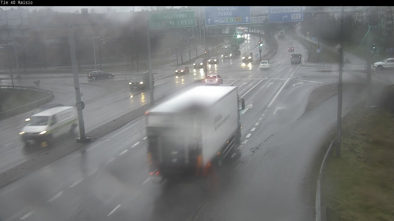 Weather Camera Image Väg 40 Reso, Raisio, Varsinais-Suomi