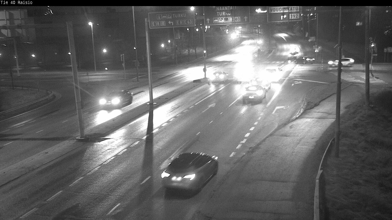 Weather Camera Image Väg 40 Reso, Raisio, Varsinais-Suomi