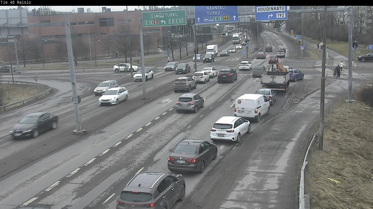 Weather Camera Image Road 40 Raisio, Raisio, Varsinais-Suomi